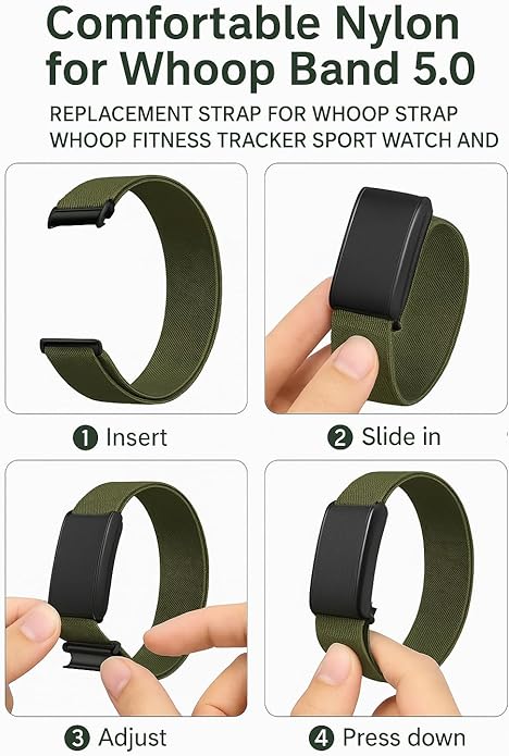 EDUFRO HANDMADE PLUSH GIFTS & HEARTFELT MESSAGES Comfortable Nylon Replacement Strap for Fitness