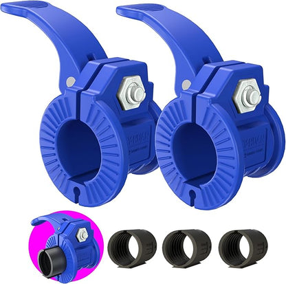 Barbell Clips 1 Inch Quick Release Weight Clamps 0.9-1.18inch Multi-Size Adjustable Olympic Clamps