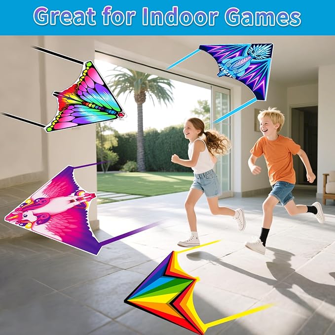 Mini Kites for Kids,Finger Launcher Kites Easy to Fly,Party Favors for Kids 4-8-12 Outdoor Toys