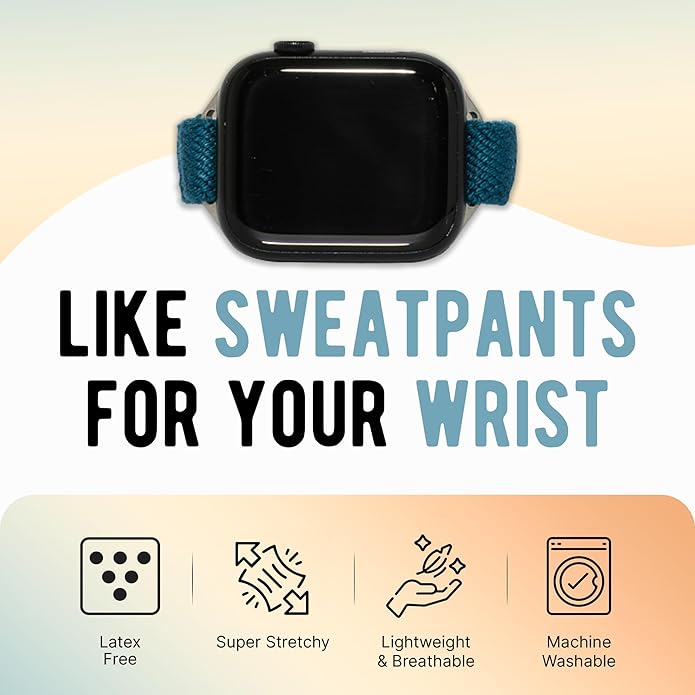 Braxley Bands - Organic Cotton Watch Bands For Women and Men, Compatible With All Apple Watch Sizes