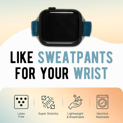 Braxley Bands - Organic Cotton Watch Bands For Women and Men, Compatible With All Apple Watch Sizes
