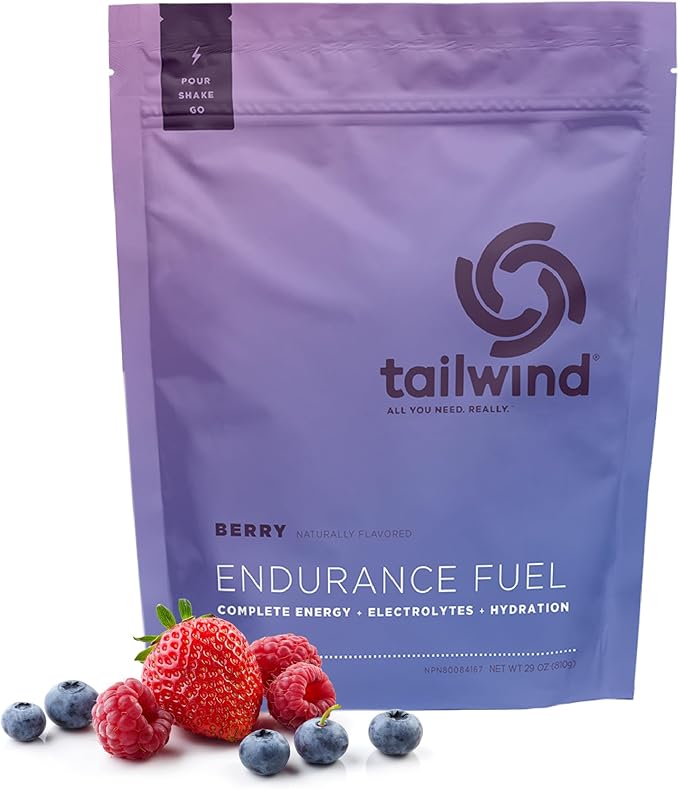 Tailwind Nutrition Endurance Fuel, Carbohydrate & Electrolyte Sports Drink Mix Powder, Gluten-Free
