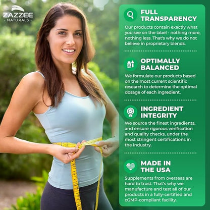 Zazzee High Potency CLA 3600, 180 Softgels, 3600 mg per Serving, Conjugated Linoleic Acid from