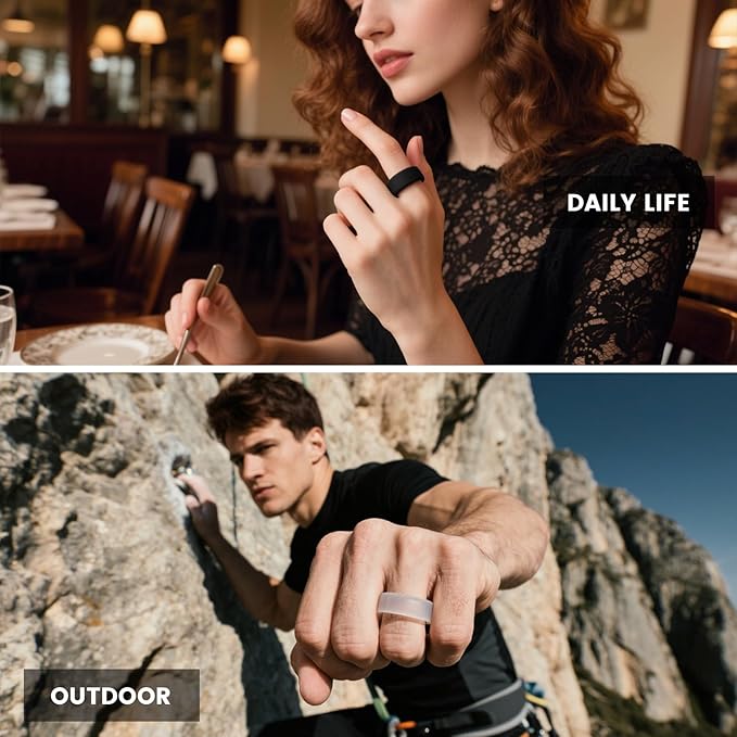 Ultra-Thin Covers Compatible with Oura Ring Gen 4/Oura Gen 3 Cover, Anti-Scratch Elastic Silicone