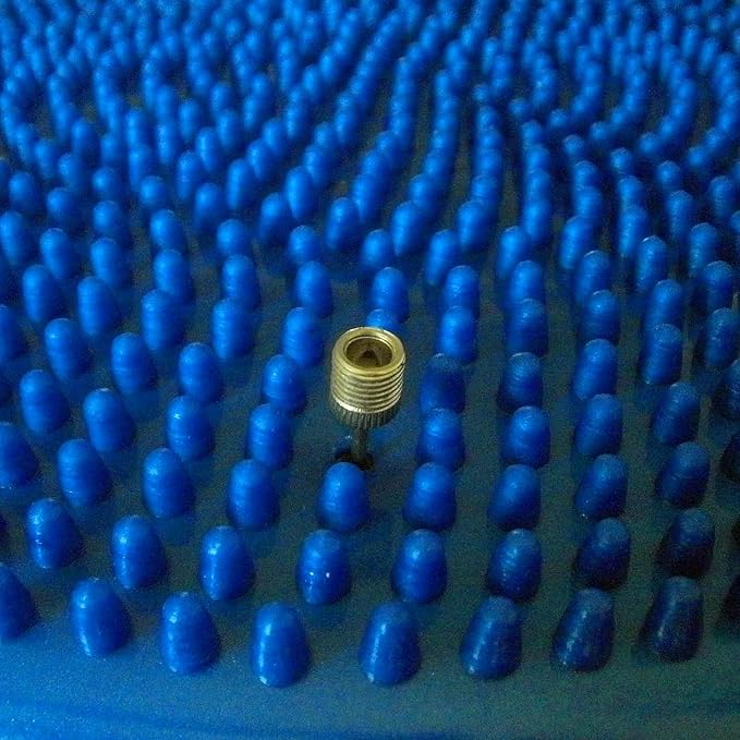 AppleRound Inflated Wobble Cushion with Hand Pump, Air Stability Board (Extra Thick), Core Balance