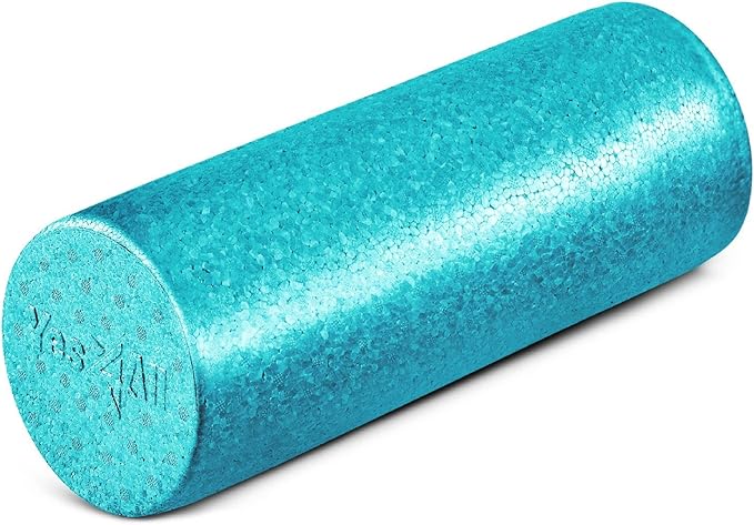 Yes4All High-Density EPP Round Back Roller Foam, Exercise Foam Roller for Yoga, Pilates &