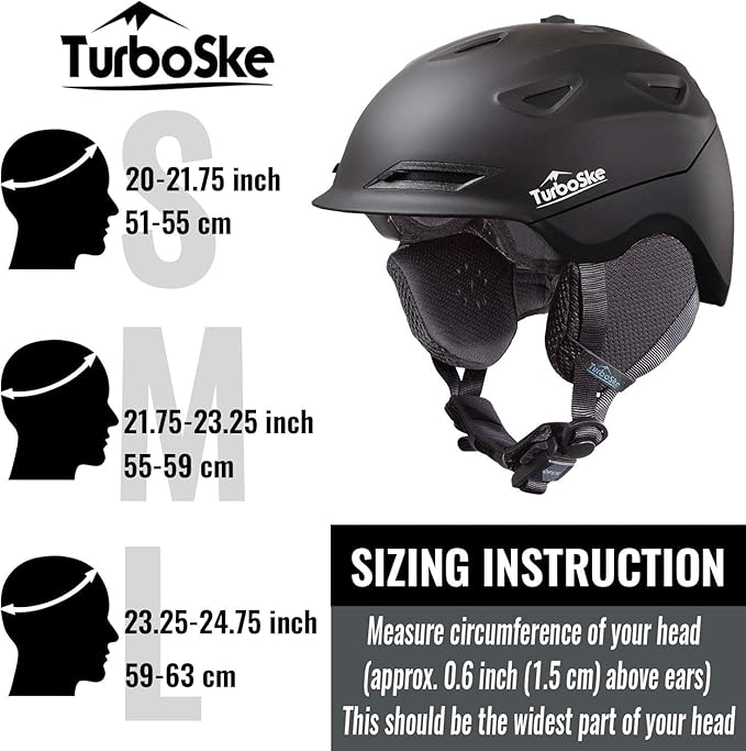 Ski and Snowboard Helmet - Active Ventilation, Audio Compatible Snow Sports Luxury Helmet With ASTM