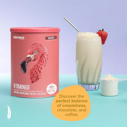 Fitmingo Vegan Protein Powder with Inositol, Collagen Boosters, Hyaluronic Acid and Vitamins | Low