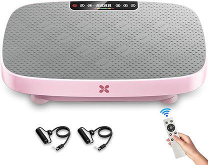 Vibration Plate Exercise Machine, Vibration Plate for Lymphatic Drainage & Body Toning, Whole Body