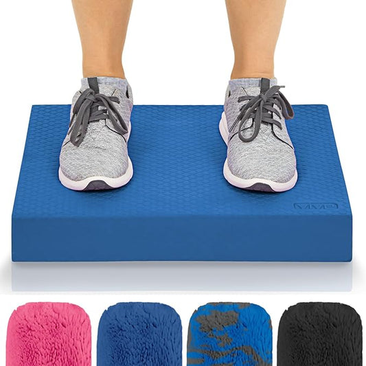 Vive Balance Pad - Foam Large Yoga Mat Trainer for Physical Therapy, Stability Workout, Knee and