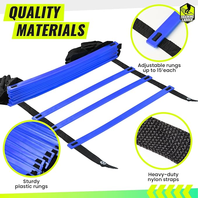 Teenitor Agility Ladder Speed Ladder Training Ladder for Soccer, Speed, Football Fitness Feet