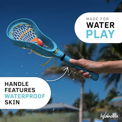 Waboba Mini Water Lacrosse Set Fun for Beach Games & Pool Games - Comes with a Original Water