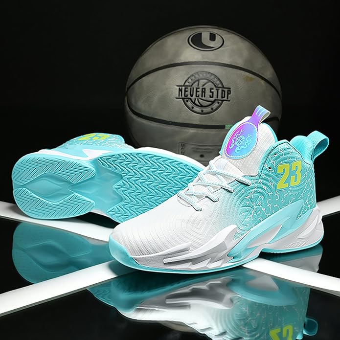 Boys Basketball Shoes Breathable Indoor Athletic Shoes Youth Outdoor Fashion Sneakers Comfortable