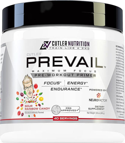 Prevail Pre Workout Powder with Nootropics: Pre-Workout Drink for Men and Women, Cutting Edge