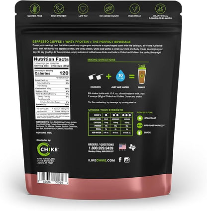 Chike Cinnamon High Protein Iced Coffee, 20 G Protein, 2 Shots Espresso, 1 G Sugar, Keto Friendly