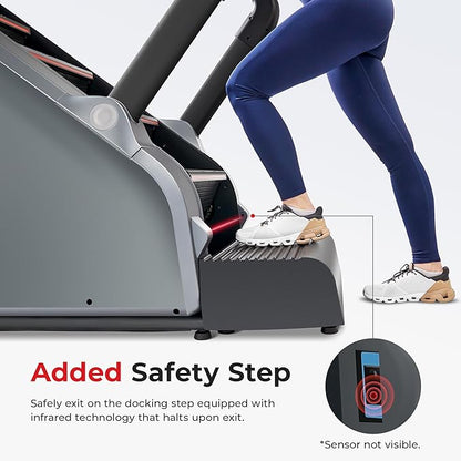 Sunny Health & Fitness Premium High-Intensity Smart Stepper Stair Climber, Commercial Grade, Cardio