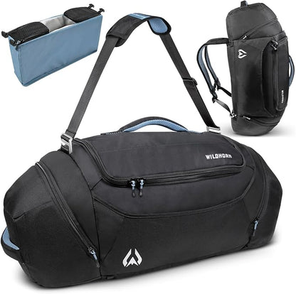 Wildhorn Gulch 70L MTB Duffle Bag for Travel - Lightweight & Durable Gym Bag for Women & Men. Ideal