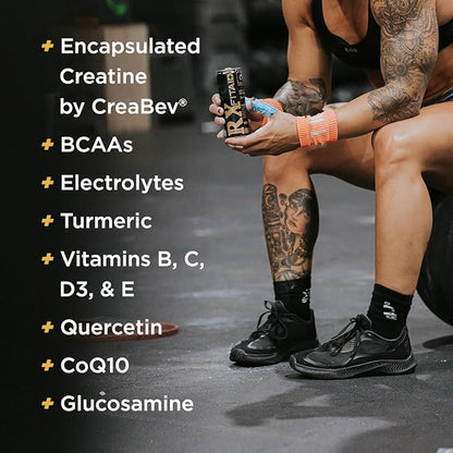 LIFEAID FITAID RX Recovery Blend Plus Creatine, Contains BCAAs, Glucosamine, Turmeric, B-Complex