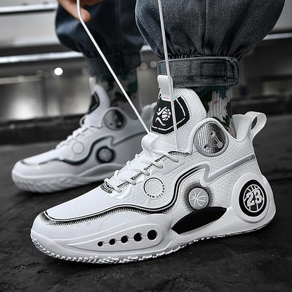 Boys Basketball Shoes Breathable Indoor Athletic Shoes Youth Outdoor Fashion Sneakers Comfortable