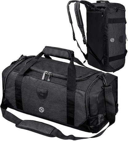 Gym Duffle Bag Backpack Waterproof Sports Duffel Bags Travel Weekender Bag for Men Women Overnight
