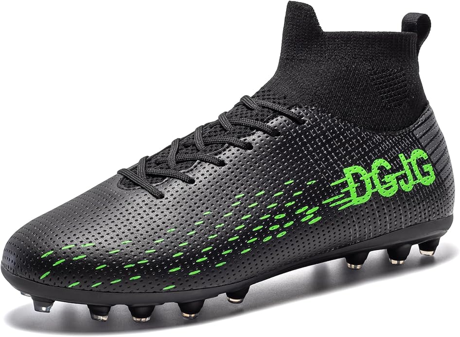 Youth Soccer Cleats Mens Training Football Cleats Lightweight Womens High-top Soccer Shoes AG