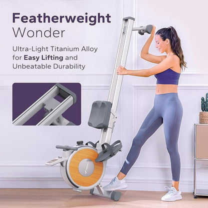 MERACH Rowing Machines for Home, Magnetic Rowing Machine with 16 Levels, Rower Machine of Quiet