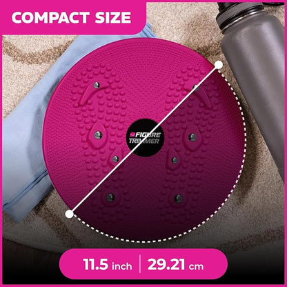 Daiwa Felicity Figure Trimmer Ab Twister Board - Waist Twister Machine for Core & Abs Exercise