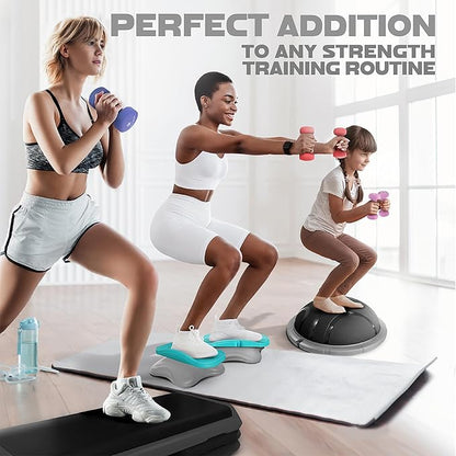 Yes4All Neoprene Coated Dumbbell Hand Weight Sets of 2 - Multiple Weight Options with 15 Colors