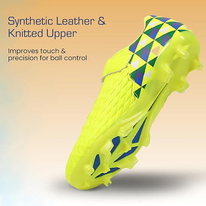 Soccer Cleats for Kids & Youth | Lightweight Football Shoes for Firm Ground | Durable Girls & Boys