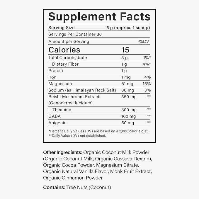Beam Dream Sleep Powder, Sleep Supplement, Sleep Aids for Adults, Melatonin Free, Contains
