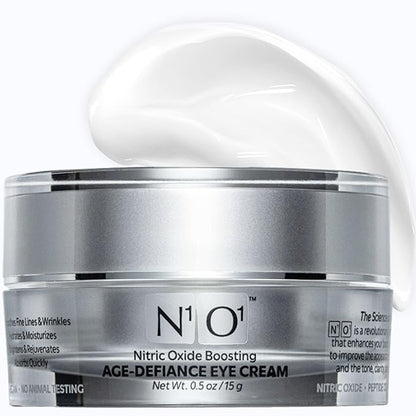 Age-Defiance Eye Cream - Day & Night Moisturizer with Nitric Oxide, Hyaluronic Acid, Complex