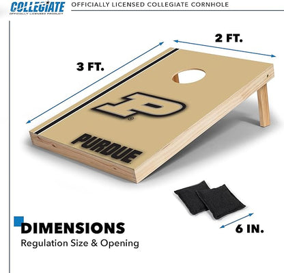 2' x 3' Solid Wood Cornhole Set with Direct Print HD Team Graphics – Great Gift for Any NCAA Fan!