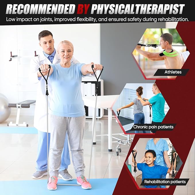 HPYGN Resistance Bands, Exercise Bands for Working Out, Workout Bands Men, Fitness Band with