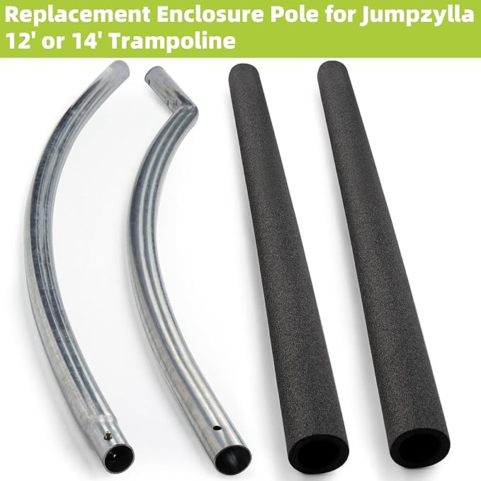 Trampoline Poles Replacement for Skywalker Or Jumpzylla,Galvanized Trampoline Enclosure Pole for