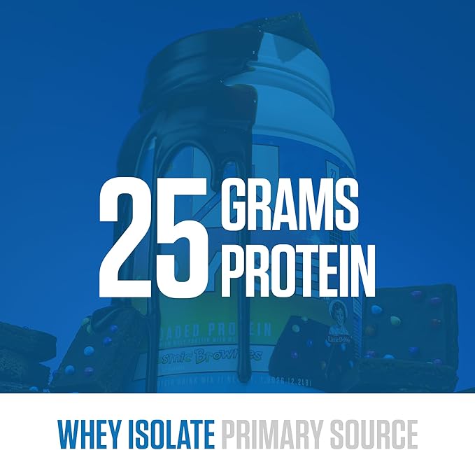 RYSE Loaded Protein Powder - Little Debbie Cosmic Brownie - 25g Whey Protein Isolate & Concentrate