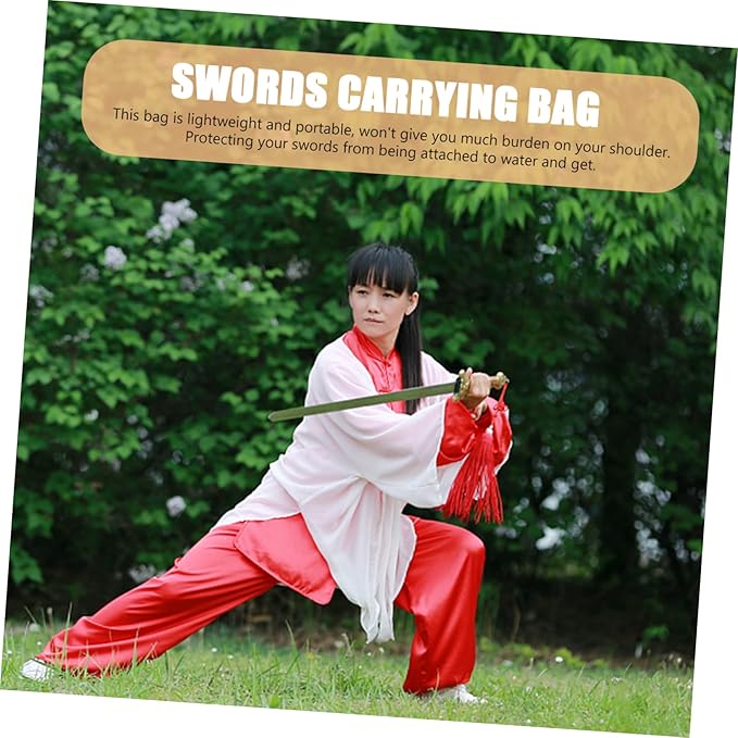 Sword Bag Handbag Storage Organizer Black Katana Black Carry on Suitcase Samurai Swords Carrying