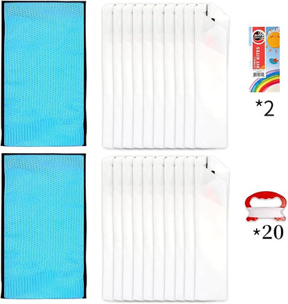 DIY Kites for Kids Kite Making Kit Bulk, Decorating Coloring Kite Party Pack,White Diamond Kite Kits