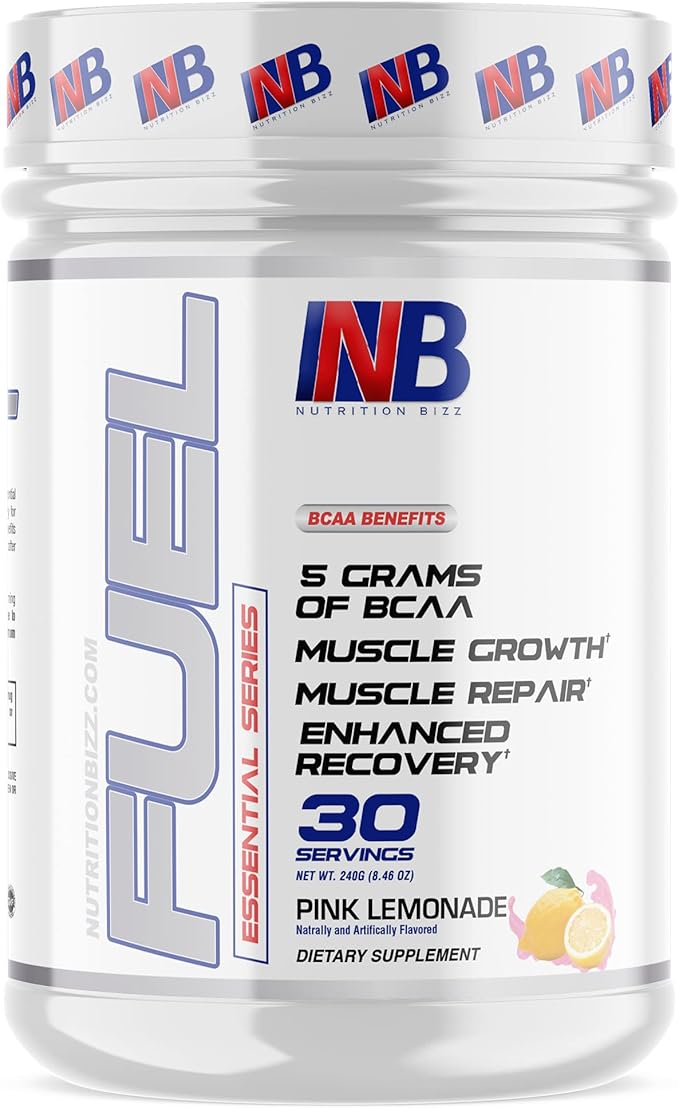 BCAA Powder, 5 Grams of BCAAs Amino Acids, Post Workout Recovery Drink for Muscle Building