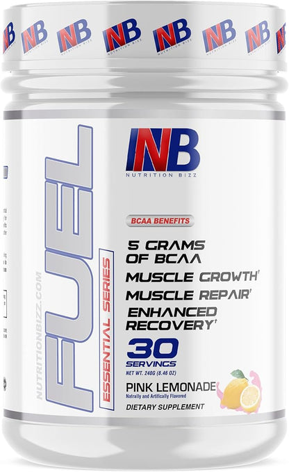 BCAA Powder, 5 Grams of BCAAs Amino Acids, Post Workout Recovery Drink for Muscle Building