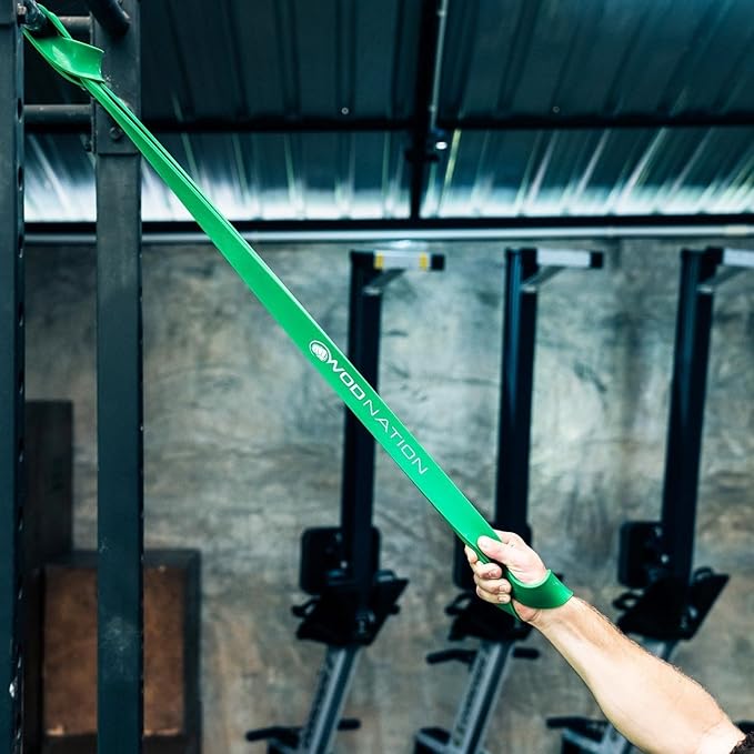 WOD Nation Pull Up Assistance Bands (10-175lbs Band) - Best for Pullup Assist, Chin Ups, Resistance