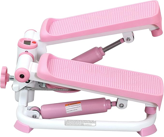 Sunny Health & Fitness Mini Steppers for Exercise at Home, Stair Step Workout Machine, Full Body