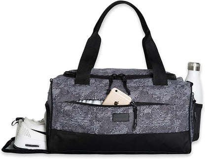 Vooray 22L Boost Duffle Bag – Small Gym Bag for Men and Women, Lightweight Travel Duffel with Shoe