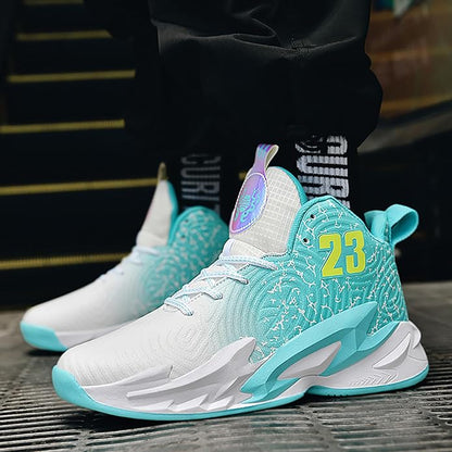 Boys Basketball Shoes Breathable Indoor Athletic Shoes Youth Outdoor Fashion Sneakers Comfortable