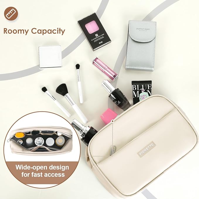 FIORETTO Womens Gym Tote Duffle Bag with Toiletry Bag, Sports Duffel Overnight Hospital Workout