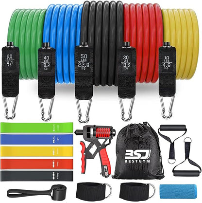 Resistance Bands,Exercise Bands,Resistance Bands for Working Out with Handles for Men and