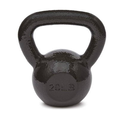 Amazon Basics Cast Iron Kettlebell for Strength Training Exercise, 20 Pounds, Black