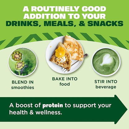 Manitoba Harvest Hemp Yeah Organic Max Fiber Protein Powder, Unsweetened, 32oz, with 13g of Fiber
