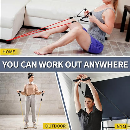 WHATAFIT Resistance Bands, Exercise Bands，Resistance Bands for Working Out, Work Out Bands with