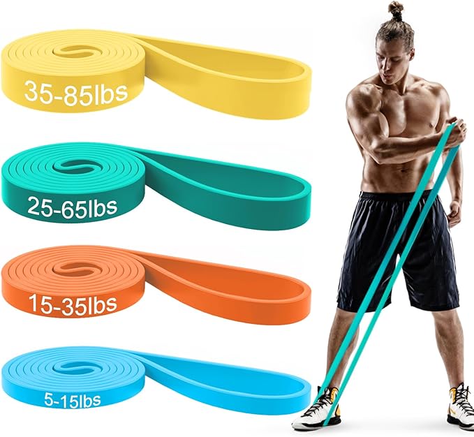 Pull Up Bands, Resistance Bands, Pull Up Assistance Bands Set for Men & Women, Exercise Workout