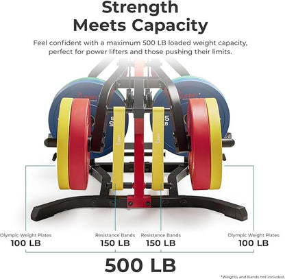 Sunny Health & Fitness Multifunctional Strength Training Home Gym ??Complete Workout Equipment with